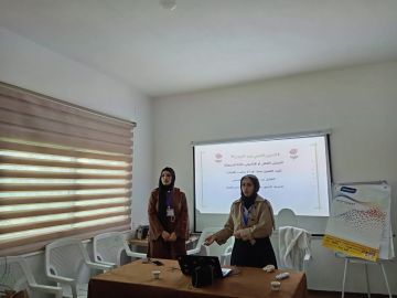 مركز شابات الطيبة ينظم ورشة توعوية حول التمييز بين المرأة والرجل.