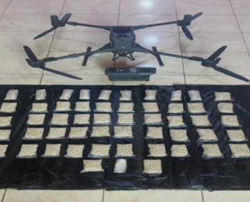 الجيش يحبط محاولة تهريب مخدرات عبر طائرة مسيرة على الحدود الجنوبية