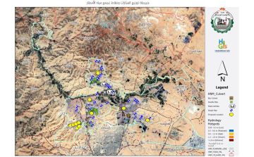 بلدية الهاشمية تستكمل الخرائط الذكية لمسارات المياه