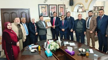 السياحة النيابية تزور جمعية وكلاء السياحة