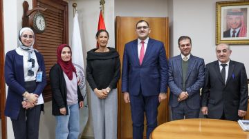 مستشفى الاستقلال يستقبل القنصل البلجيكي ويبحث تعزيز التعاون المشترك