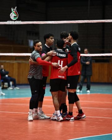 4 انتصارات بالدوري الممتاز للكرة الطائرة