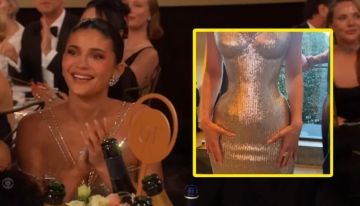 100 قيراط من الألماس تزين إطلالة كايلي جينر في غولدن غلوب 2026 100 قيراط من الألماس تزين إطلالة كايلي جينر في غولدن غلوب 2026