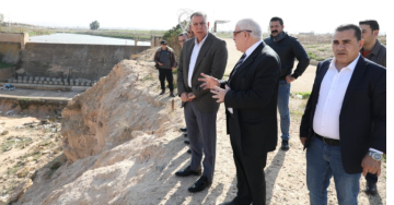 وزير الداخلية يشدد من الرمثا على الجاهزية الكاملة للمنخفض الجوي المتوقع وزير الداخلية يشدد من الرمثا على الجاهزية الكاملة للمنخفض الجوي المتوقع