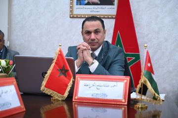 الدكتور أحمد عقلة مفلح ينال درجة الدكتوراة من المغرب الدكتور أحمد عقلة مفلح ينال درجة الدكتوراة من المغرب