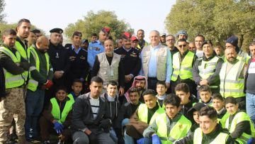 تنفيذ حملة نظافة شاملة في غابات جلعد