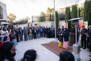 سفارة الهند في عمان تحتفل بالذكرى الـ77 ليوم الجمهورية الهندية سفارة الهند في عمان تحتفل بالذكرى الـ77 ليوم الجمهورية الهندية