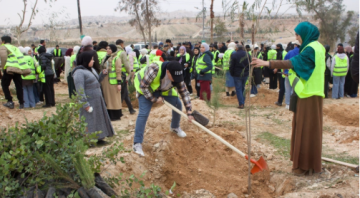 بلديات المملكة تزرع نحو 70 ألف شجرة ضمن حملة التشجير والتخضير بلديات المملكة تزرع نحو 70 ألف شجرة ضمن حملة التشجير والتخضير