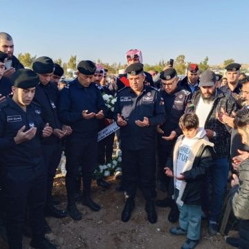 بالصور...تشييع جثمان الرقيب سعد محمد جمعة محفوظ