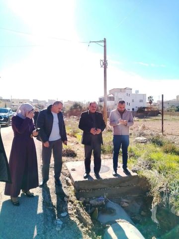 بلديات إربد تتفقد البنى التحتية بمناطق اختصاصها