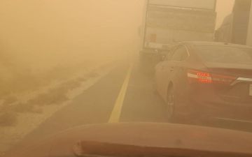 الأمن العام: اعادة فتح الطريق الصحراوي بالاتجاهين