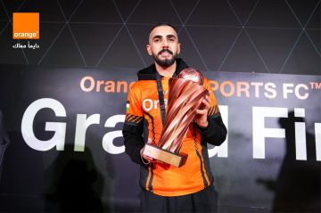 لاعب أردني يحقق الفوز في نهائي Orange EA SPORTS FC 26 بالدار البيضاء لاعب أردني يحقق الفوز في نهائي Orange EA SPORTS FC 26 بالدار البيضاء