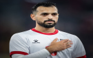 لاعب النشامى سعادة يرزق بمولوده البكر محمد 