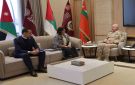 اللواء الركن الحنيطي يستقبل رئيسة بعثة منظمة الهجرة الدولية
