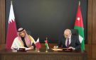 الأردن وقطر يوقعان مذكرات تفاهم سياسية واقتصادية في مجالات عدة