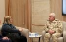 رئيس هيئة الأركان المشتركة يبحث مع منظمة أمديست تعزيز الشراكة في التعليم وبناء القدرات - jo