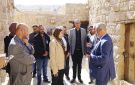 الأميرة دانا فراس ووزير البيئة يزوران مركز شقيلة في البترا - jo