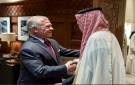الملك يستقبل رئيس الوزراء القطري