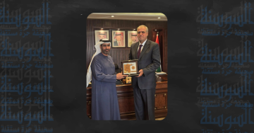 الفرجات يبحث مع السفير الإماراتي تطوير التعاون في قطاع الطيران المدني الفرجات يبحث مع السفير الإماراتي تطوير التعاون في قطاع الطيران المدني