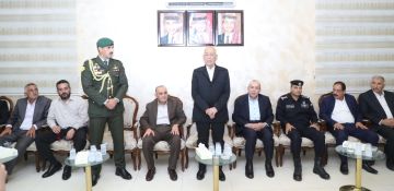 مندوبا عن الملك وولي العهد .. العيسوي يعزي عشيرة الوشاح مندوبا عن الملك وولي العهد .. العيسوي يعزي عشيرة الوشاح
