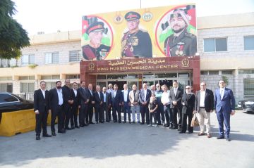 حزب الميثاق الوطني يزور مصابي حادثة الكرك حزب الميثاق الوطني يزور مصابي حادثة الكرك