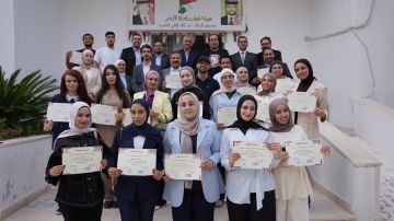 كلنا الأردن تختتم دورة تدريب المدربين في العاصمة كلنا الأردن تختتم دورة تدريب المدربين في العاصمة