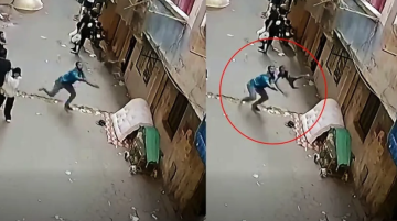 شاب ينقذ طفلا سقط من الشرفة في مصر.. وفيديو يوثق اللحظات الحاسمة شاب ينقذ طفلا سقط من الشرفة في مصر.. وفيديو يوثق اللحظات الحاسمة