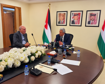 المعايطة يشيد بتعاون وزير النقل ويؤكد أهمية التنسيق المشترك المعايطة يشيد بتعاون وزير النقل ويؤكد أهمية التنسيق المشترك