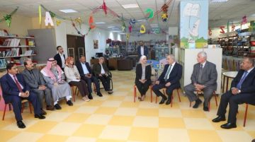 الرواشدة يطلق اللقاءات الحوارية التفاعلية مع الأطفال الرواشدة يطلق اللقاءات الحوارية التفاعلية مع الأطفال
