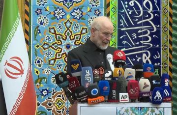 رئيس البرلمان الإيراني يتمسك بشروط طهران السبعة رئيس البرلمان الإيراني يتمسك بشروط طهران السبعة
