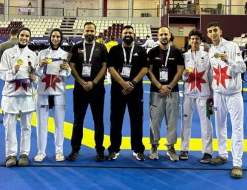 أربع ذهبيات للأردن في بطولة قطر الدولية للتايكواندو