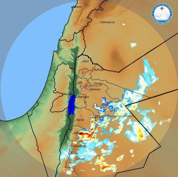أمطار رعدية في الجنوب واجزاء من عمان والزرقاء