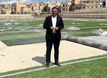 المصري يطالب حسان بالتدخل لمعالجة مخالفات ملعب الزرقاء البلدي المصري يطالب حسان بالتدخل لمعالجة مخالفات ملعب الزرقاء البلدي