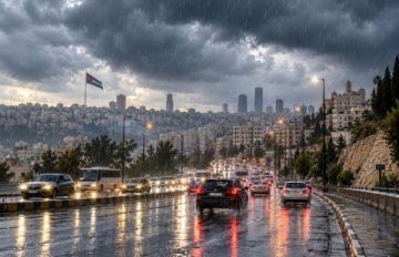 عدم استقرار جوي يؤثر في الأردن الخميس ويتسع الأحد عدم استقرار جوي يؤثر في الأردن الخميس ويتسع الأحد