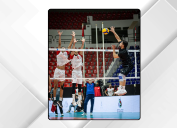 المنتخب الوطني للكرة الطائرة يخسر أمام نظيره البحريني