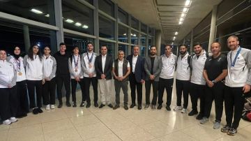 الأمير راشد بن الحسن يستقبل بعثة منتخب التايكواندو الأردني عائدة بالإنجازات