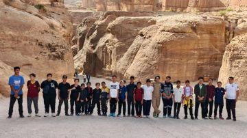 شباب معان ينظم مسيرا لتعزيز التعايش مع الطبيعة شباب معان ينظم مسيرا لتعزيز التعايش مع الطبيعة