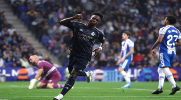 الاستئناف يرفض طعن ريال مدريد ويثبت إيقاف فينيسيوس 4 مباريات الاستئناف يرفض طعن ريال مدريد ويثبت إيقاف فينيسيوس 4 مباريات