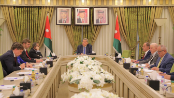 لجنة فلسطين في الأعيان تلتقي السفير الألماني