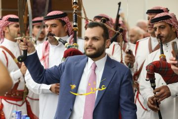 مأدبة عشاء في زفاف مهدي هاني حبيبه مأدبة عشاء في زفاف مهدي هاني حبيبه