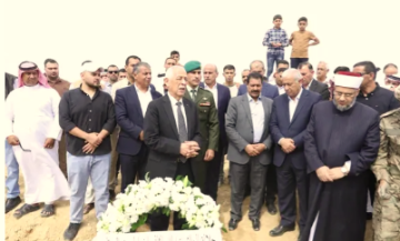 العيسوي ينقل تعازي الملك وولي العهد بوفاة سلامة الحجايا العيسوي ينقل تعازي الملك وولي العهد بوفاة سلامة الحجايا