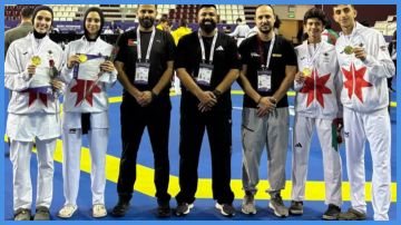 4 ذهبيات للأردن في بطولة قطر  للتايكواندو