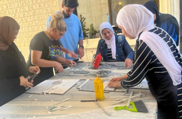 بـ3.75 ملايين حجر .. جدارية فسيفسائية بالسلط الأردنية تسعى لدخول غينيس بـ3.75 ملايين حجر .. جدارية فسيفسائية بالسلط الأردنية تسعى لدخول غينيس