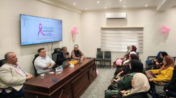 نقابة الصحفيين بالشمال تنظم ندوة توعوية حول السرطان نقابة الصحفيين بالشمال تنظم ندوة توعوية حول السرطان