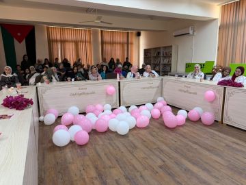 مركز شابات كفرسوم يشارك في نشاط توعوي بمناسبة أكتوبر الوردي مركز شابات كفرسوم يشارك في نشاط توعوي بمناسبة أكتوبر الوردي