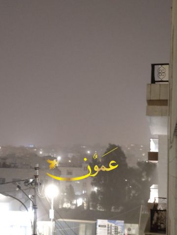 أجواء مغبرة في العاصمة عمان أجواء مغبرة في العاصمة عمان