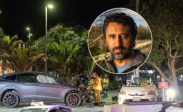 اصطدام تسلا بسيارة أجرة.. إصابة نجم أفاتار في حادث مروع