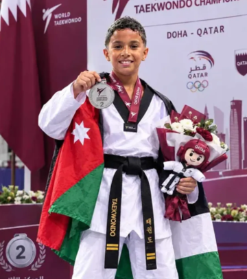 الأردني عمر الساحلي يحرز فضية بطولة قطر الدولية للتايكواندو 2026