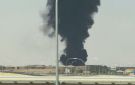 سماع دوي انفجار قوي في مطار الرياض