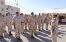 الحراسيس يزور إحدى وحدات المنطقة العسكرية الجنوبية